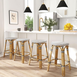 Everything you need to know about Butler Toblas White Rattan Counter Stool
