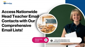 Access Nationwide Head Teacher Email Contacts with Our Comprehensive Email Lists!!