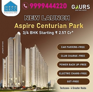 Aspire Centurian Park – Exclusive Launch Offers This Week Only