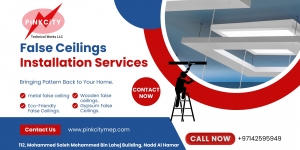 Types of False Ceiling in Buildings in Dubai By Pink City MEP