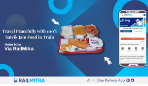 Travel Peacefully with 100% Satvik Jain Food in Train