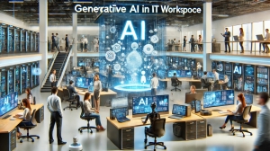 Exploring the Role of Generative AI in IT Workspace for Automating Workflows, Enhancing Collaboration, and Reducing Downtime
