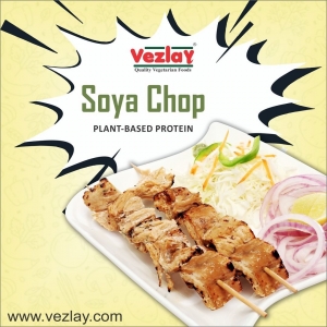 Vezlay Soya Chaap for Weight Loss & Muscle Building