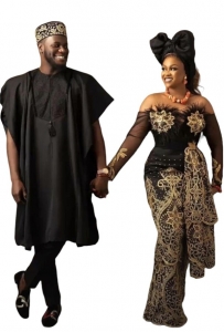 Walk Like Royalty: African Print Wedding Attire Made for Kings and Queens