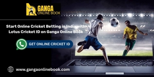 Start Online Cricket Betting in India with Lotus Cricket ID on Ganga Online Book