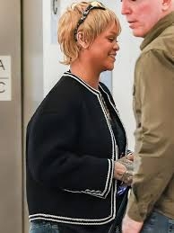 Rihanna Tweed Jacket: Where Classic Elegance Meets Contemporary Cool