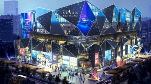 A Cathedral of Commerce, Crowned in Light