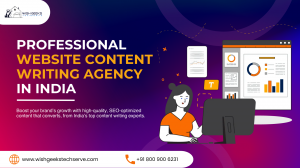 Professional Website Content Writing Agency in India for SEO and Brand Growth –Wish Geeks Techserve