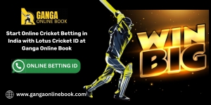 Start Online Cricket Betting in India with Lotus Cricket ID at Ganga Online Book