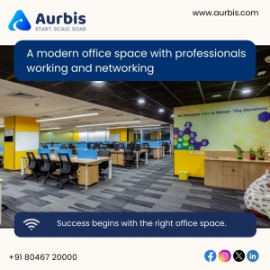 Set Up Your Business with the Perfect Commercial Office Space in Bangalore - Aurbis.com
