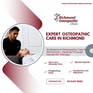 Your Local Osteopath in Camberwell at Richmond Osteopath