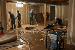 Flooded Basement Warehouse: Preventing Downtime with Professional Restoration