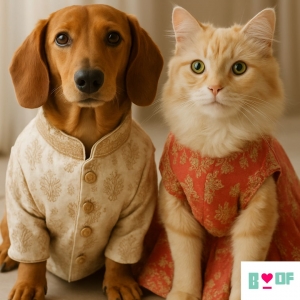 Elegant Wedding Dog Clothes and Dresses from Boof by Bella