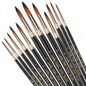 Can a painting brush shape the style of an artwork more than the artist’s vision itself?