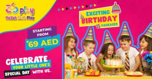 Celebrate with 360 Play UAE – Birthday Packages Starting from Just AED 69 per Child in the UAE