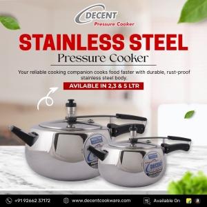 Upgrade Your Kitchen Efficiency with Decent Cookware's Commercial Pressure Cooker