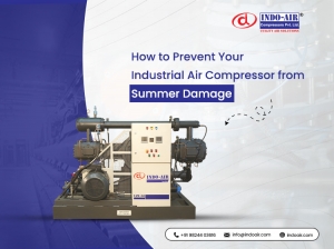 How to Prevent Your Industrial Air Compressor from Summer Damage