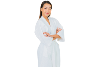 Custom embroidered Bathrobes for Branding: Ideal for Salons, Gyms & Resorts