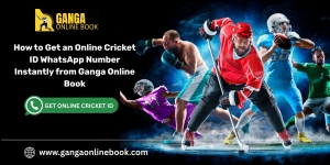 How to Get an Online Cricket ID WhatsApp Number Instantly from Ganga Online Book