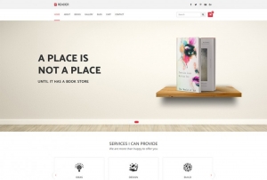 Reader Book Store HTML Website Template