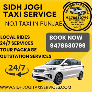 Chandigarh Taxi Service – Comfortable Rides with Sidh Jogi Taxi Service