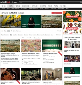 Eventos en Madrid en junio