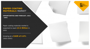 Paper Coating Materials Market is Projected as the Fastest Growth Opportunities by 2031