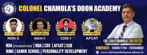 Join the Ranks of India’s Finest – Start Your Journey at Col Chamola Defence Academy