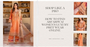 Shop Like a Pro: How to Find ARFARIWAJ Women's Pret Wear Online 