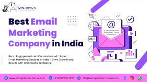 Top Email Marketing Agency in Delhi Creating Impactful Email Campaigns for Growth—Wish Geeks Techserve