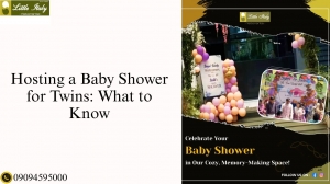 Hosting a Baby Shower for Twins: What to Know