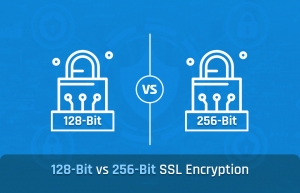 128 bit and 256 bit SSL Encryption