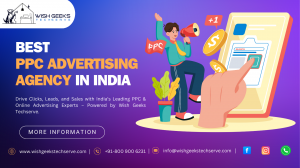 Top Online Advertising Agency India Offering PPC, Social Media and Display Ads—Wish Geeks Techserve