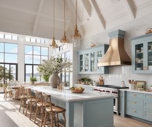 Light Blue Kitchen Cabinets A Timeless Choice for a Fresh Airy Look