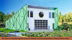 3D Exterior Rendering Services for Mixed-Use Developments A Visual Game Plan