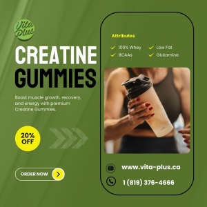 Creatine Gummies for Muscle Gain – Tasty & Effective