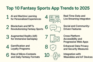 Top 10 Fantasy Sports App Trends to Watch in 2025