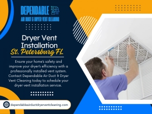 Dryer Vent Installation St. Petersburg FL