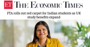 Featured in The Economic Times: The SmartMove2UK on How Indian Business Expansion Fuels UK Careers for Indian Graduates