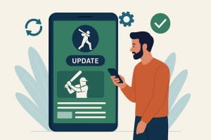Why Regular Updates Matter in Fantasy Cricket Apps