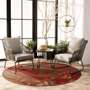 2 Chairs & 1 Coffee Table Charm