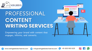 Best SEO Content Writing Services in India Focused on Quality, Relevance, and Search Performance—Wish Geeks Techserve 