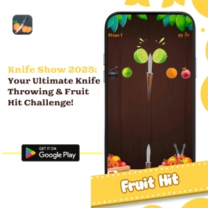 Knife Show 2025 – Your Ultimate Knife Throwing & Fruit Hit Challenge!