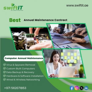 Enhance Your Business Efficiency with IT AMC Services in Abu Dhabi – SwiftIT.ae