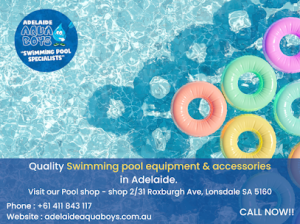 Looking for the Best Pool Supplies in Adelaide? Find Out Why Adelaide Aqua Boys Is a Selected Award Winner.