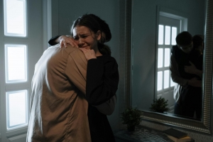 Photo by cottonbro studio: https://www.pexels.com/photo/an-emotional-woman-crying-while-hugging-another-person-6565235/