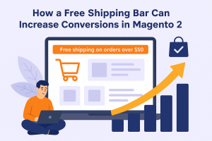How a Free Shipping Bar Can Increase Conversions in Magento 2