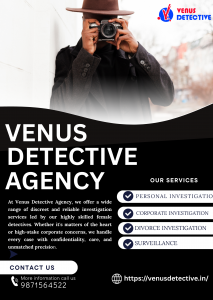 Top Female Detective agency in Jodhpur-Venus Detective Agency