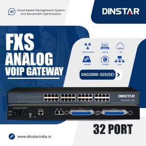 The Power of Connectivity: Exploring the 32 Port FXS Gateway