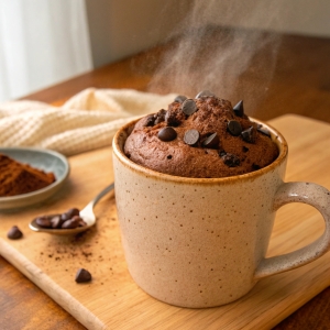 Chocolate Cravings in Minutes with this Easy Vegan Mug Cake